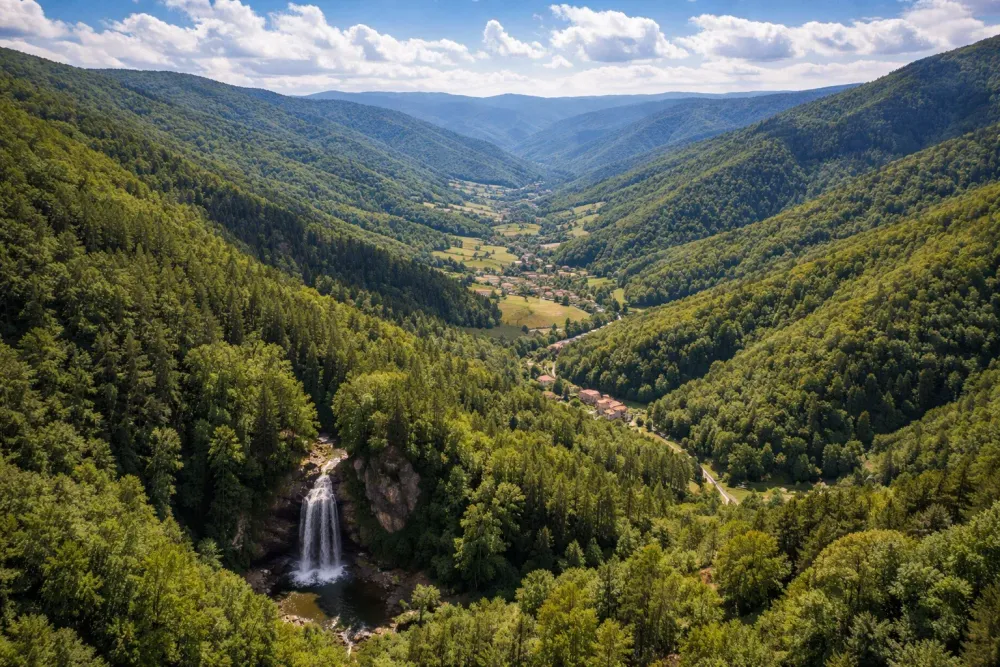 The trails of the Parco delle Foreste Casentinesi near Borgo Tramonte